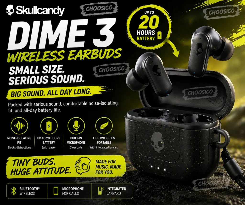 Bold beats, tiny buds, serious sound