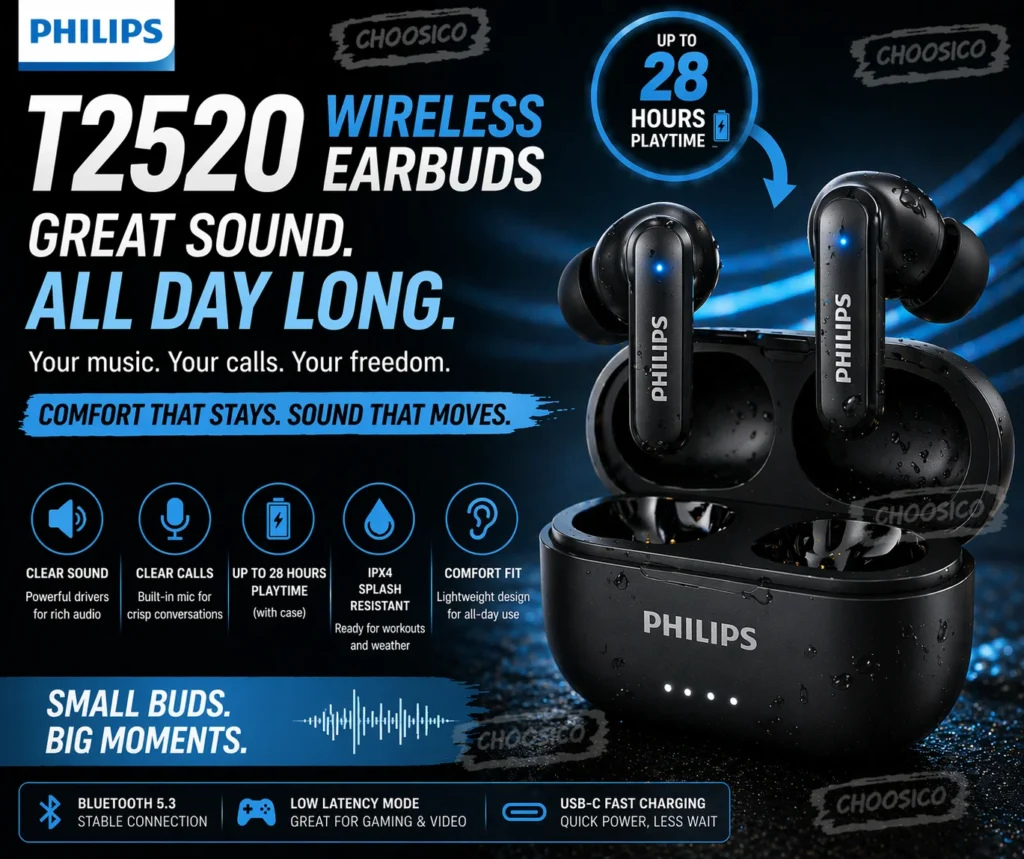 Philips wireless earbuds tech