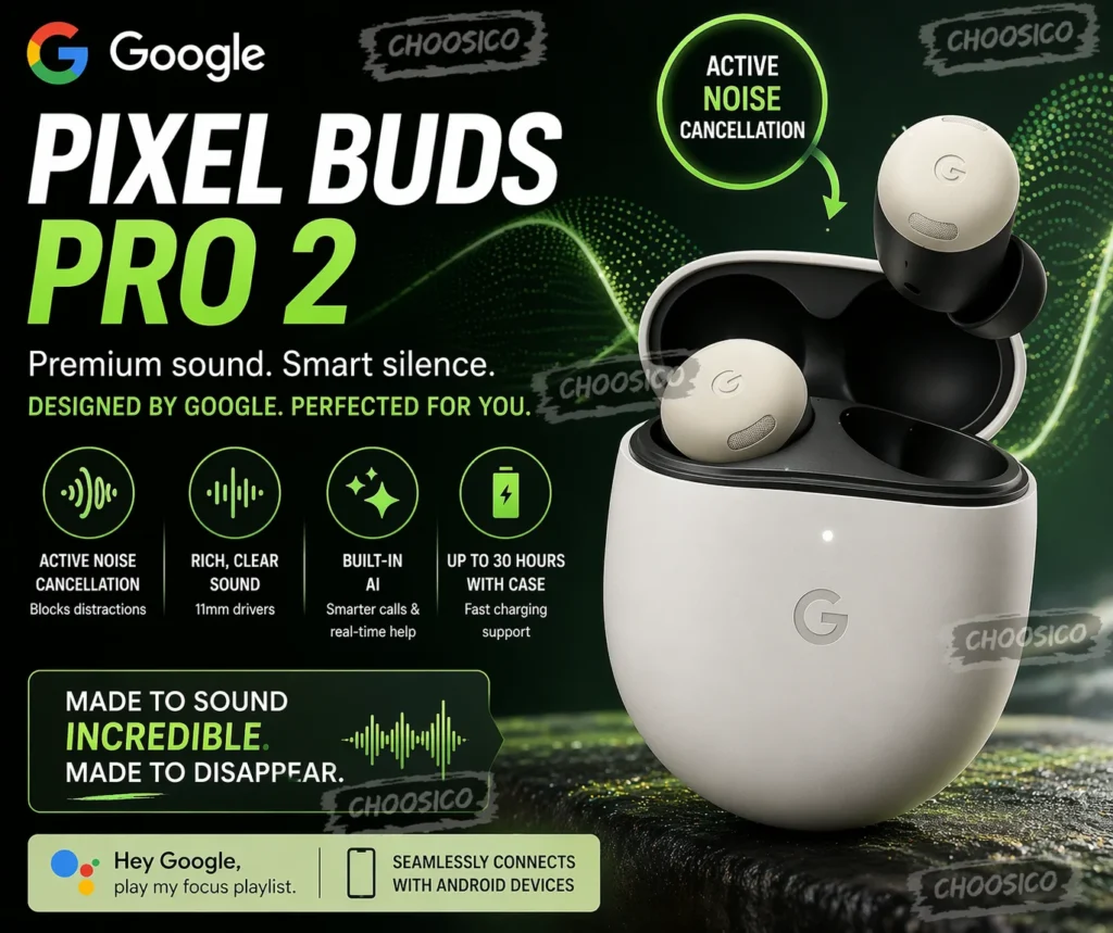Pixel Buds Pro 2 advertisement