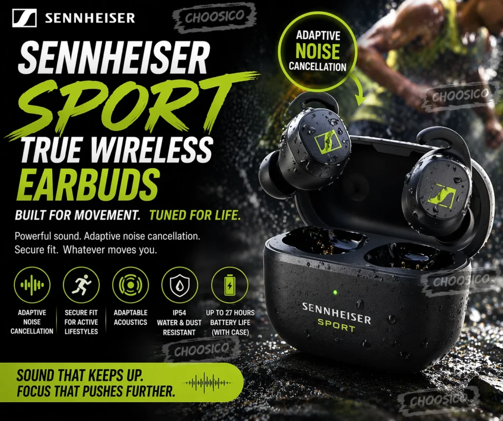 Sporty sound for active lifestyles