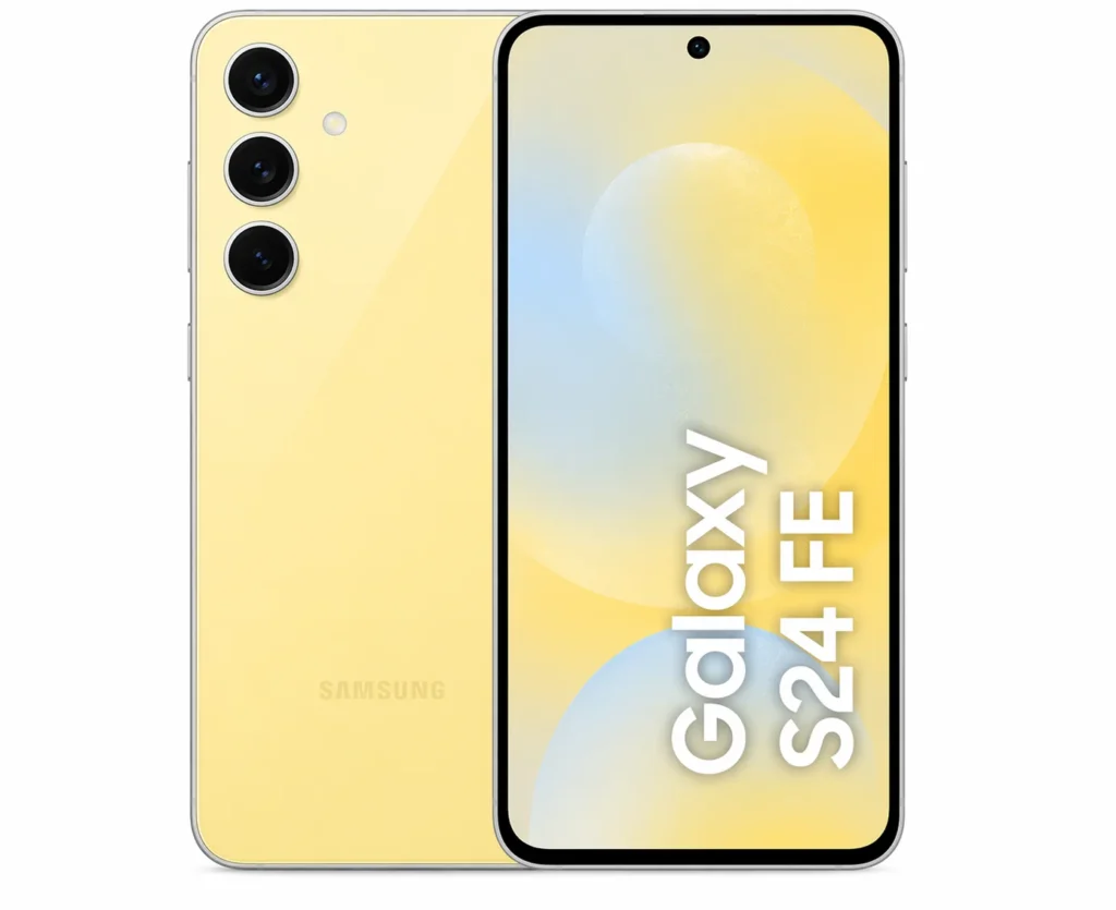 yellow samsung galaxy s24