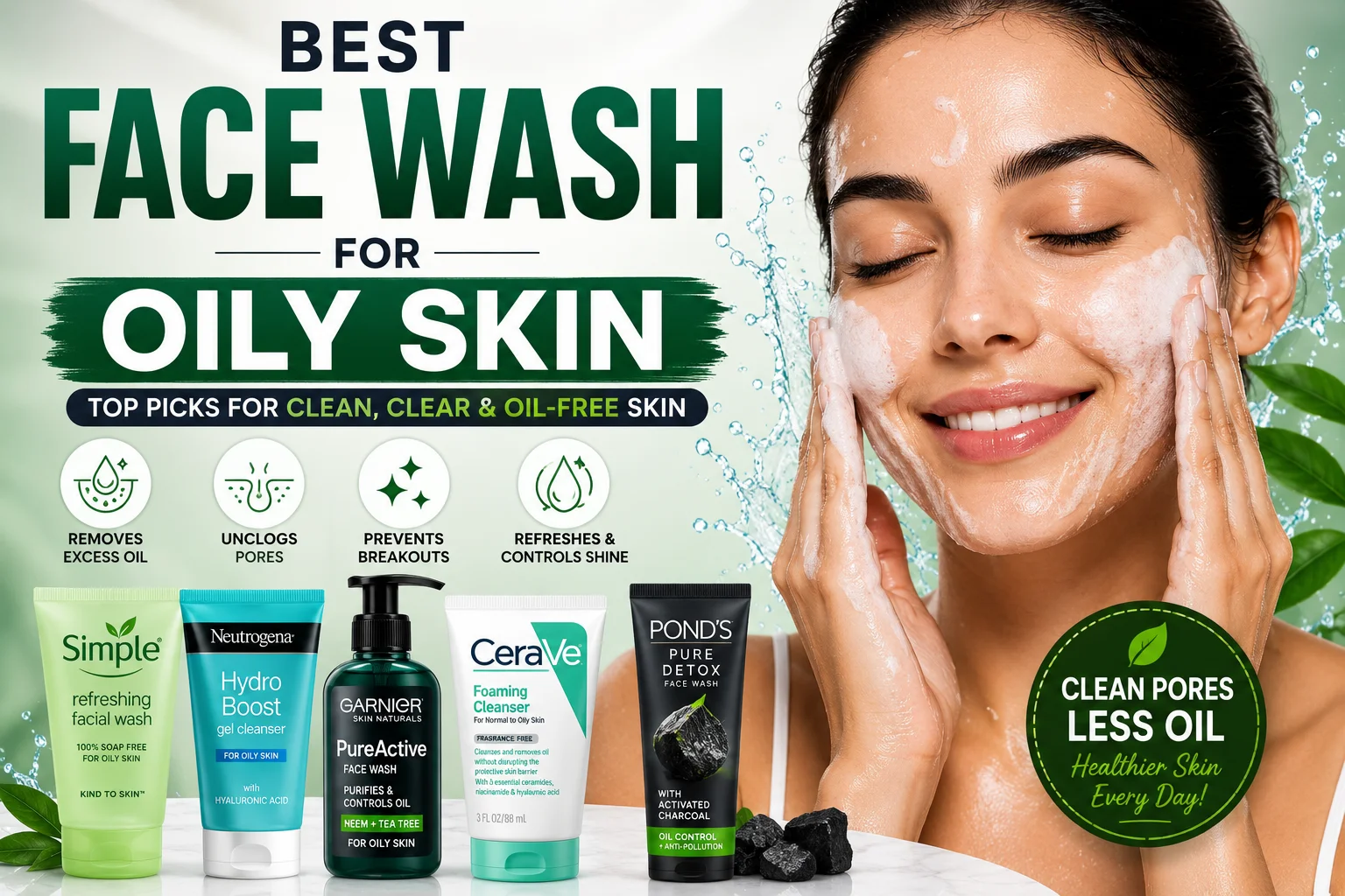 best face wash for oily skin