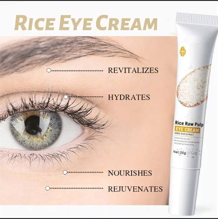 Rice Raw Pulp Eye Cream for Pakistani Skin Types — PKR 600 ? | Premium Quality, Great Price