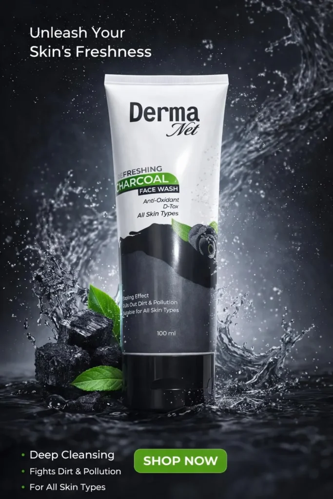 Darma Net Charcoal Face Wash 100ml All Skin Types — PKR 915 ? | Premium Quality, Great Price