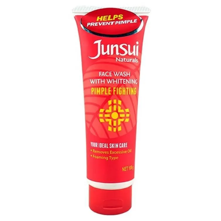 Get Junsui Naturals Face Wash Whitening Pimple Fighting 100gm ? – Order Now