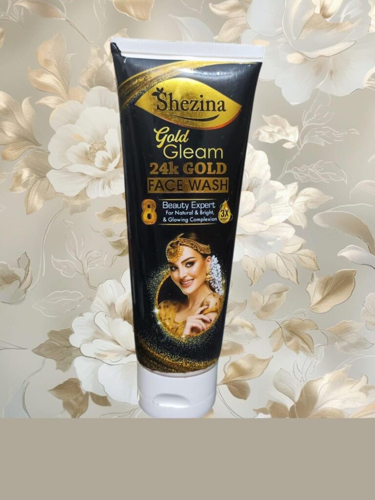 Get Shezina Gold Gleam 24k Gold Face Wash for Bright Skin by Udees ? – Order Now