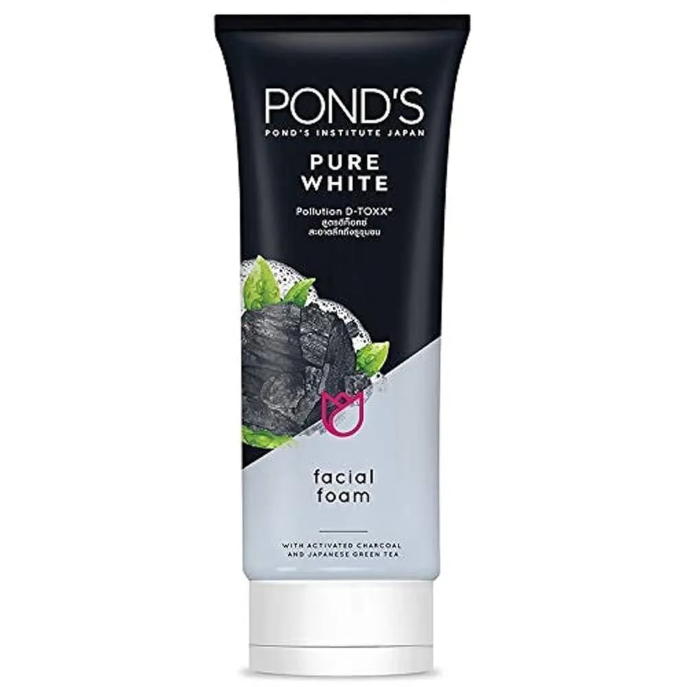 Get Ponds Pure White Charcoal Face Wash 100g All Skin Types ? – Order Now